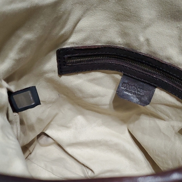 Roberto Cavalli Brown Crossbody Bag with Vintage Leather - Picture 13 of 14
